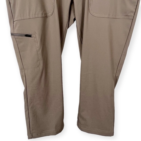 COLUMBIA Active Fit Capri Pants Cargo Khaki 8 - Picture 3 of 7